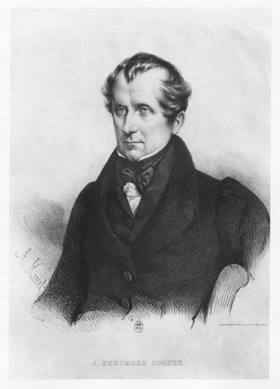 James Fenimore Cooper by Amelie de Lacepede